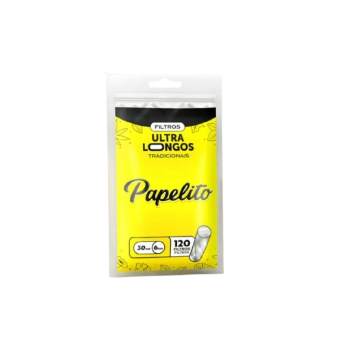 Filtro Papelito Ultra Longo 30 x 6mm