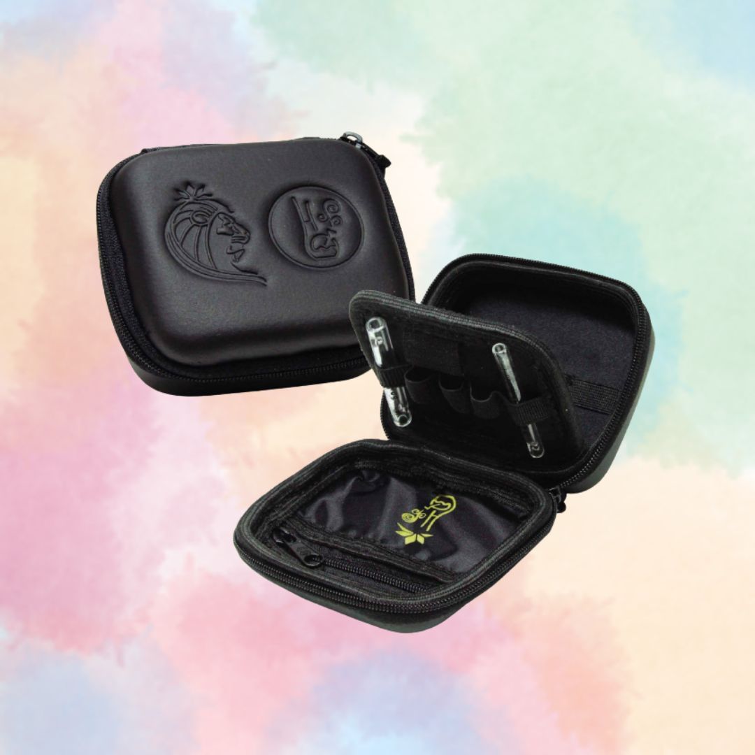Case para Piteiras de Vidro Puff Life Hippie Bong
