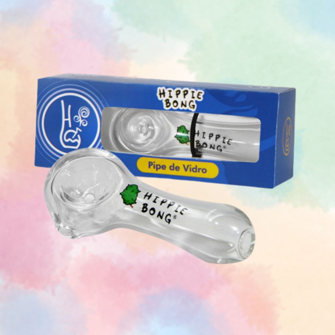 Pipe de Vidro HIppie Bong