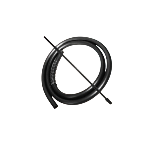 Mangueira Narguile Silicone Anti Chamas com Piteira e Mola Completa