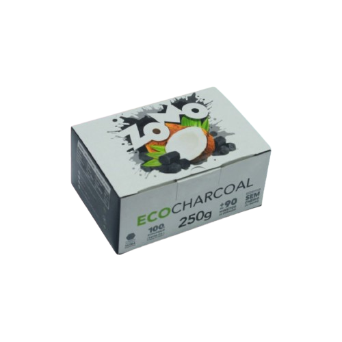 Carvão De Coco Para Narguile Zomo 250g