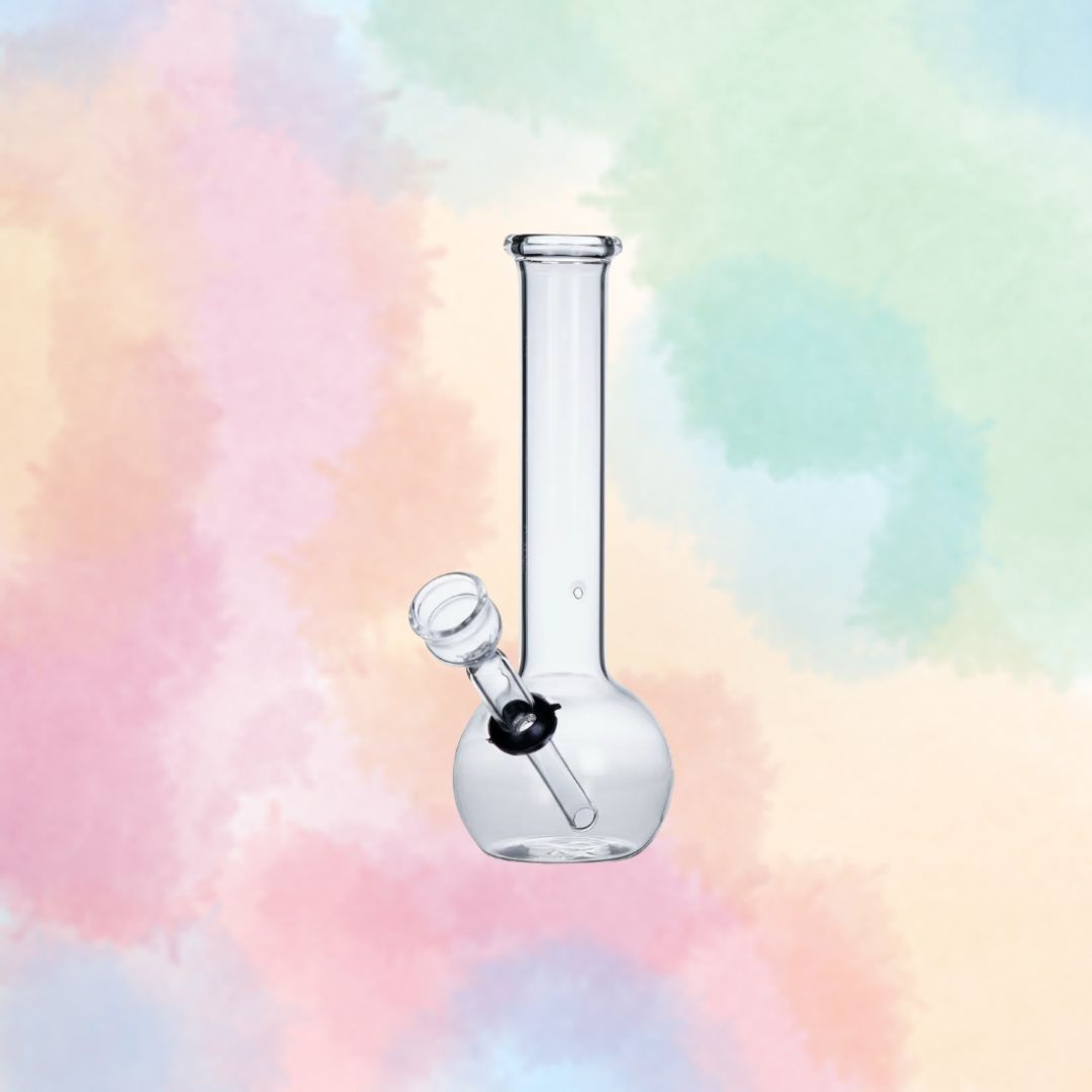 Bong De Vidro 15cm Portátil