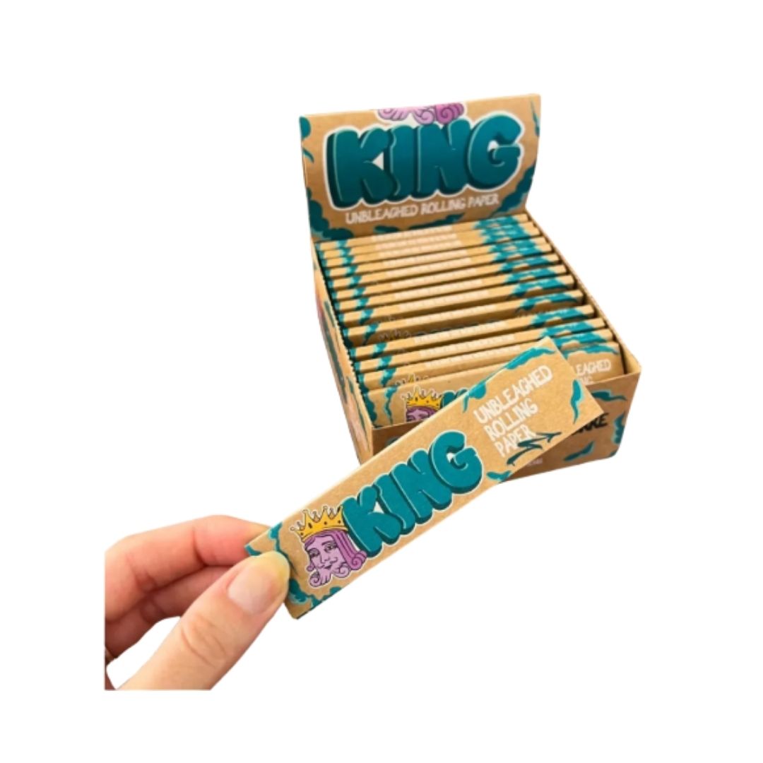 Seda King Paper King Size Marrom Unbleached