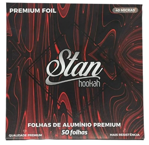 Alumínio Stan Foil Liso 50 Folhas
