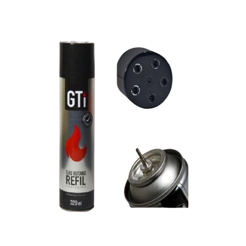 Refil de Gás Butano GTI - Maçarico