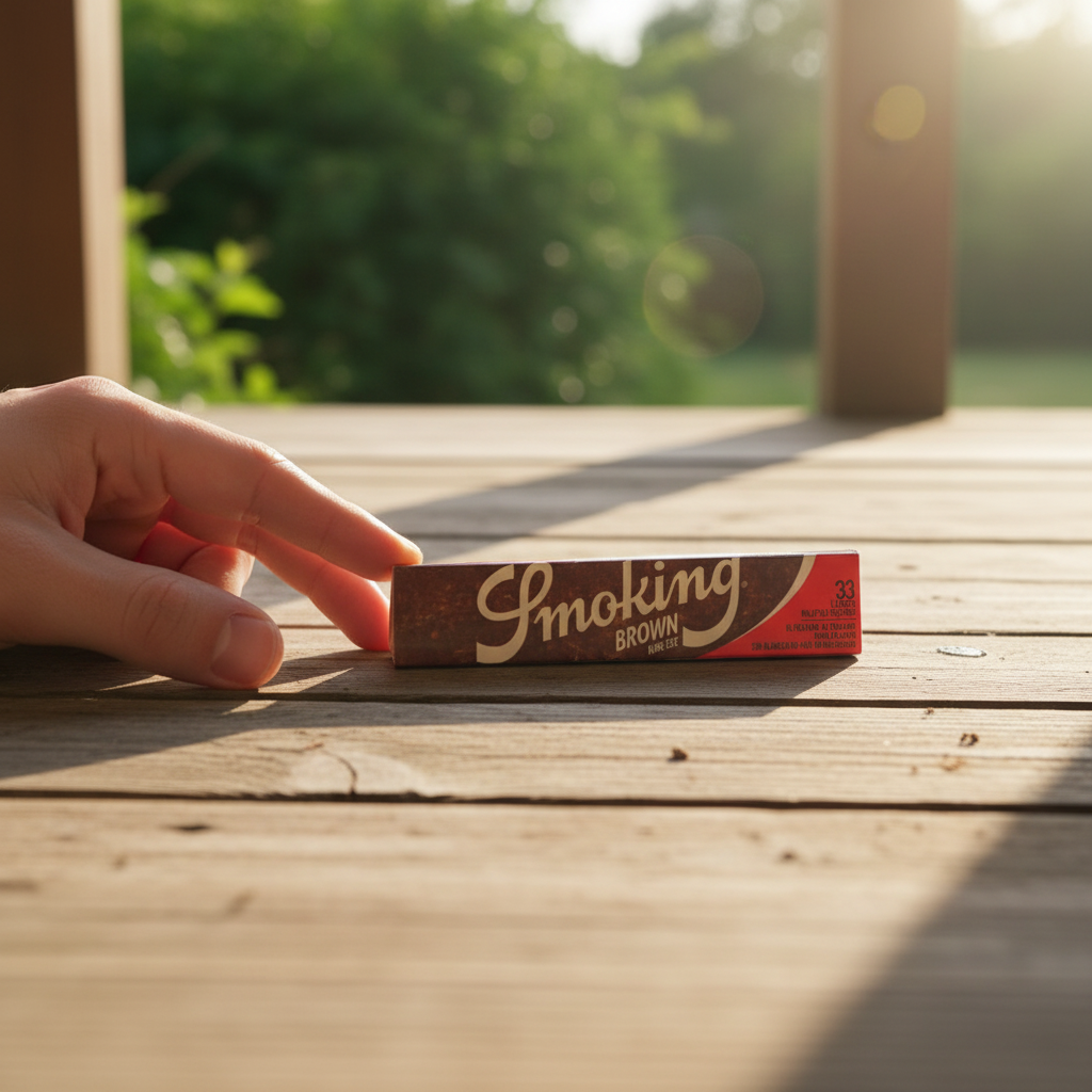 Seda Smoking Brown Unbleached King Size